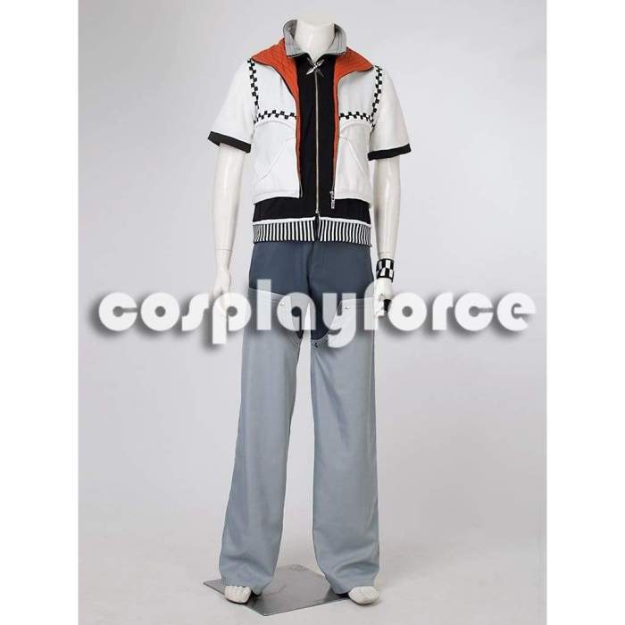 Kingdom Hearts Roxas Cosplay Costumes Mp001169