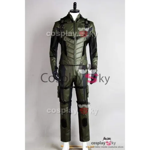 Green Arrow Season 5 Oliver Queen Cosplay Costume