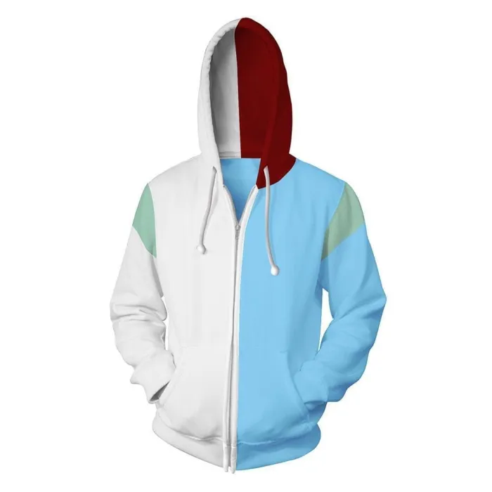 My Hero Academia Hoodie - Shoto Todoroki Zip Hoodie
