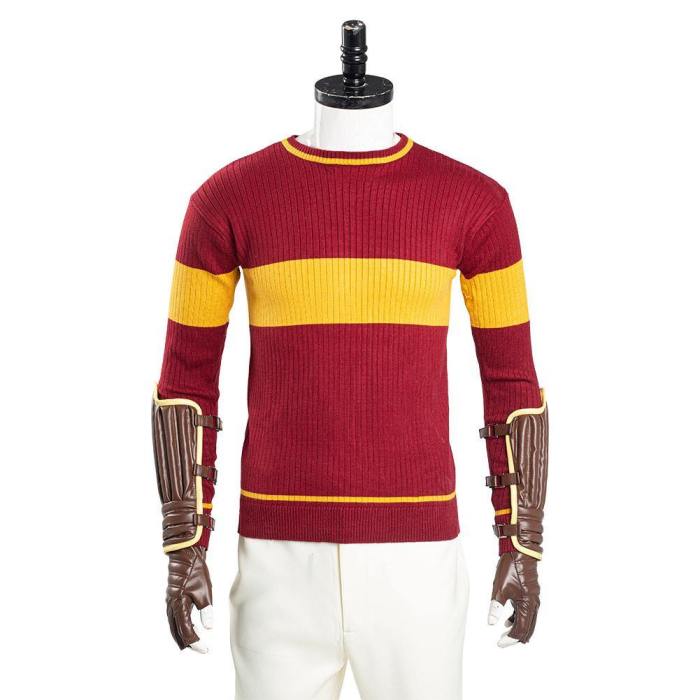 Harry Potter Gryffindor Quidditch Uniform Halloween Carnival Outfit Cosplay Costume
