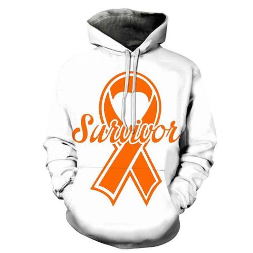 3D Cancer Survivor - Hoodie, Sweatshirt, Pullover