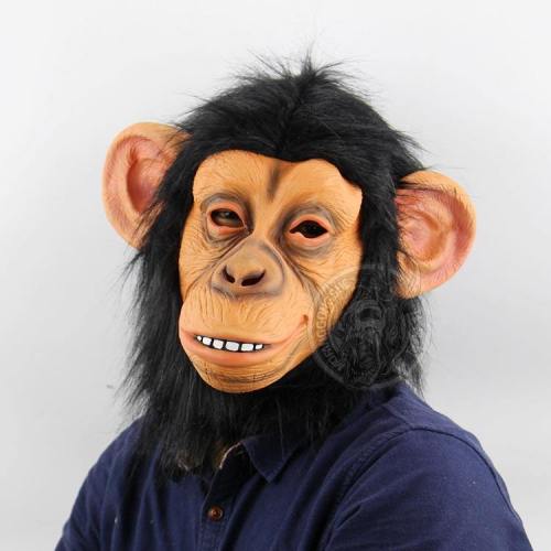 Halloween Party Big Ears Monkey Mask Apes Latex Masks