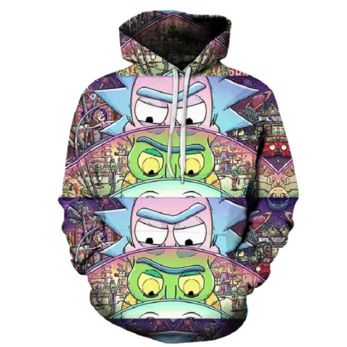 Rick And Morty Pullover Hoodie Csos869