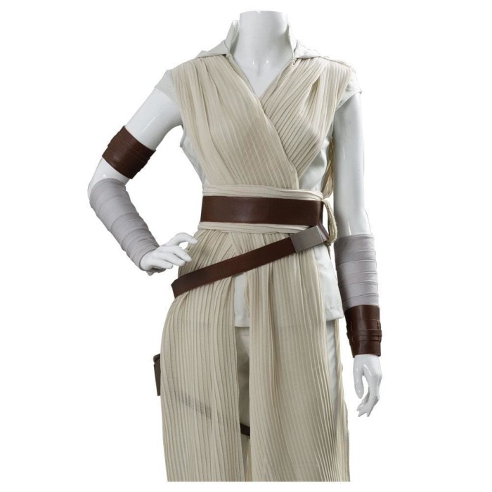 Rey Star Wars:The Rise Of Skywalker Cosplay Costume Outfit Dress Suit Uniform