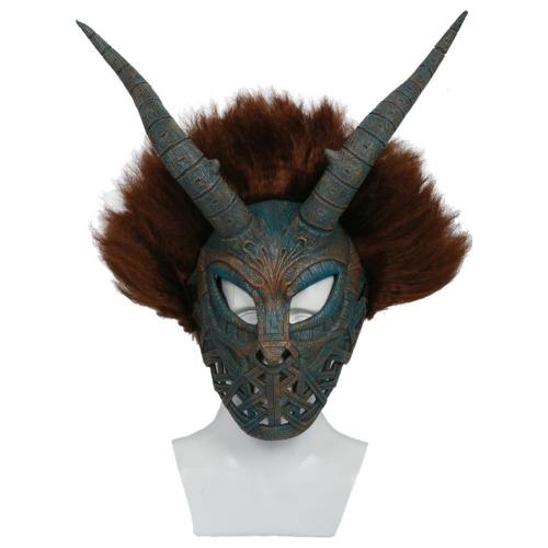 Movie Black Panther Erik Killmonger Face Cover Cosplay Accessories