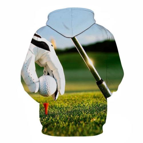 Golfer In The Zone 3D - Sweatshirt, Hoodie, Pullover