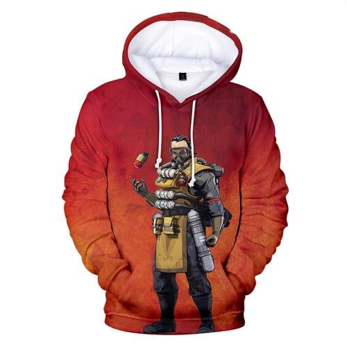 Unisex Apex Legends Hoodies Realistic 3D Printed Hooded Pullover