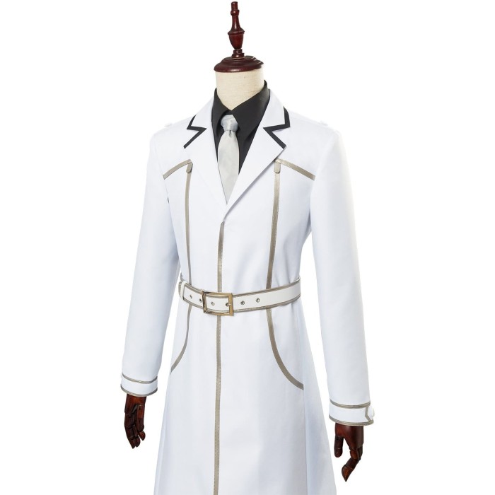 Tokyo Ghoul:Re Ken Kaneki Sasaki Haise White Coat Cosplay Costume