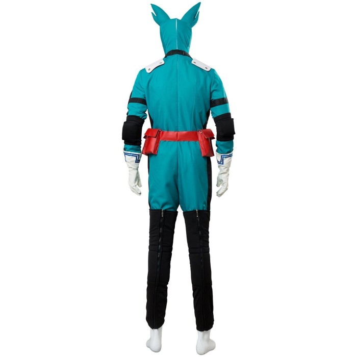 Boku No Hero Academia My Hero Academia Season 2 S2 Izuku Midoriya Deku Battle Suit Cosplay Costume