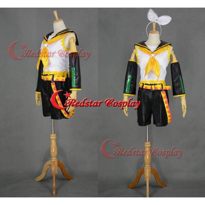 Vocaloid Kagamine Rin Cosplay Costume Custom In Any Size