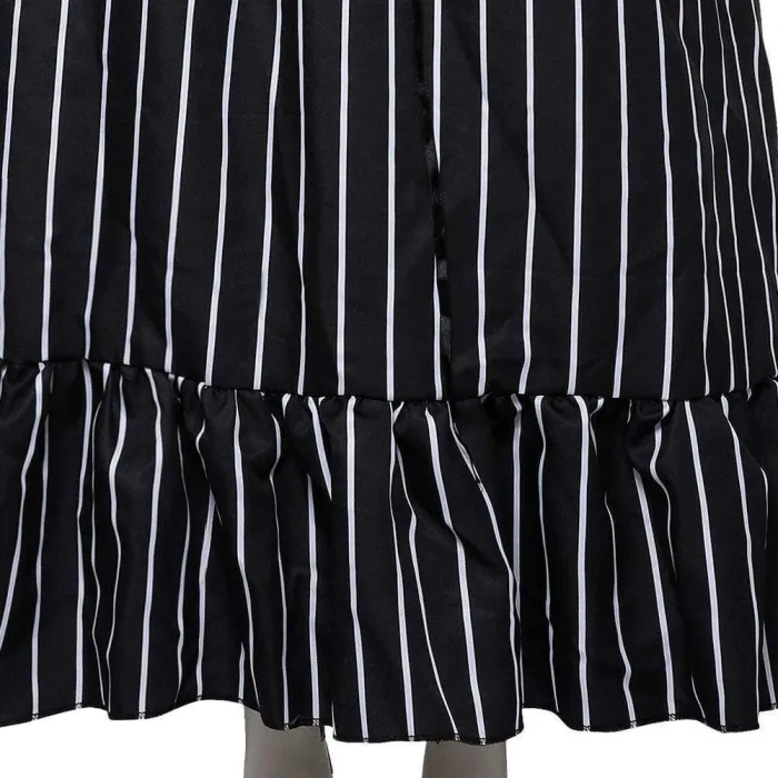 The Nightmare Before Christmas Jack Skellington Striped Outfit Cosplay Costume