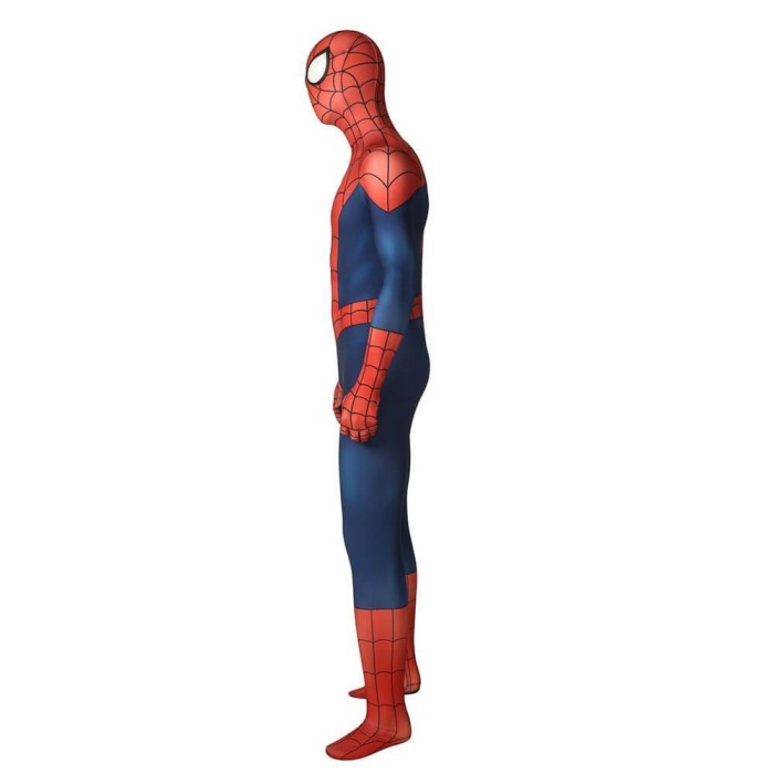 Ultimate Spider Man Season 1 Peter Parker Spiderman Costume Jumpsuit