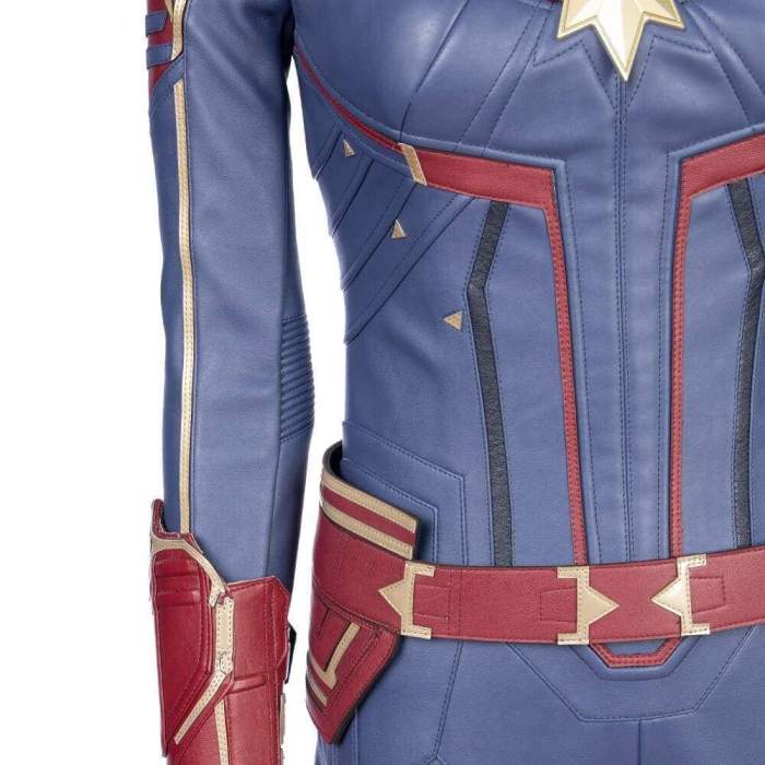 Captain Marvel Carol Danvers Cosplay Costume