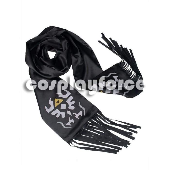 The Legend Of Zelda Hyrule Warriors Cosplay Black Scarf