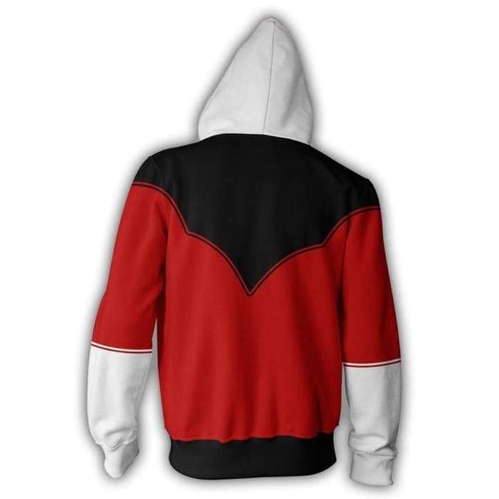 One Punch Man Hoodies - Anime Zip Up Hooded Sweatshirt