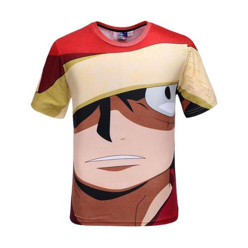 One Piece T-Shirt - Monkey D Luffy Tee 3D Print T-Shirt Csso033