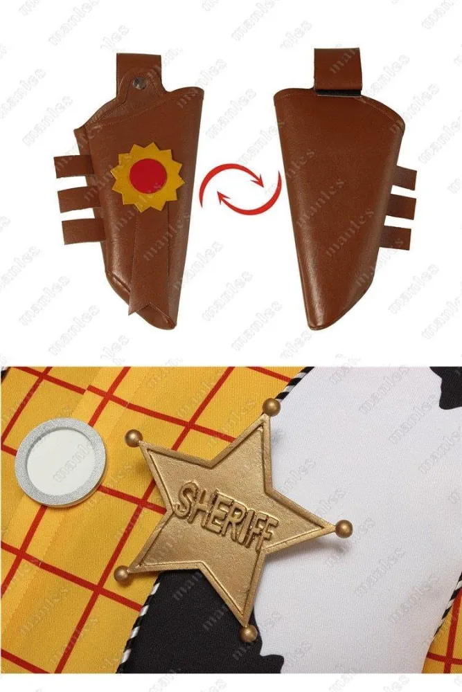 Toy Story Cosplay Woody Costume Cowboy Suit Carnival Outfit Halloween Party Custom Made