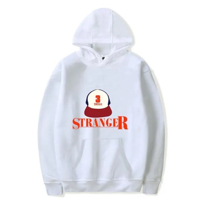 Youth Hooded Sweatshirt Stranger Things Illustrated Graphic Hoodie