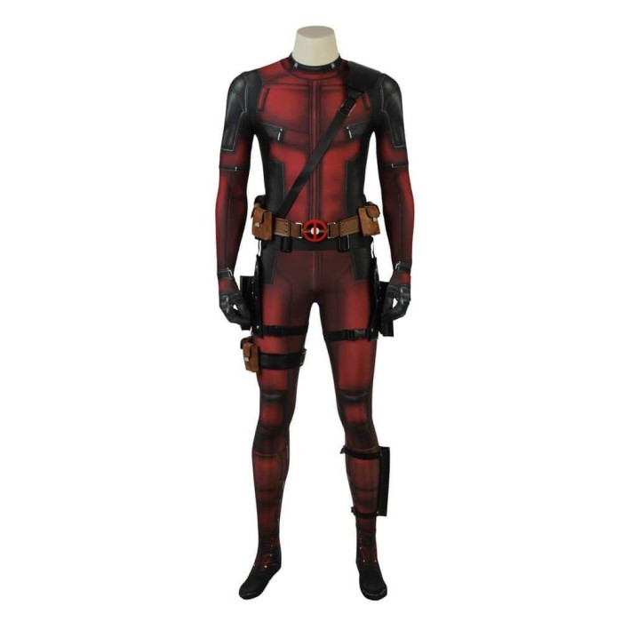 Deadpool 2 Deadpool Costume Adult Jumpsuit