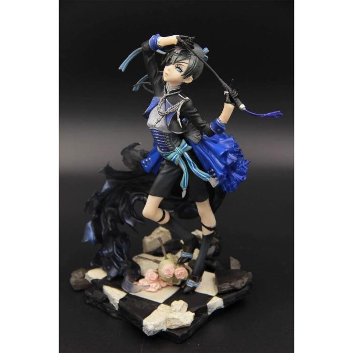 22cm Black Butler Kuroshitsuji Cie Anime Action Figure PVC New Collection figures toys Collection