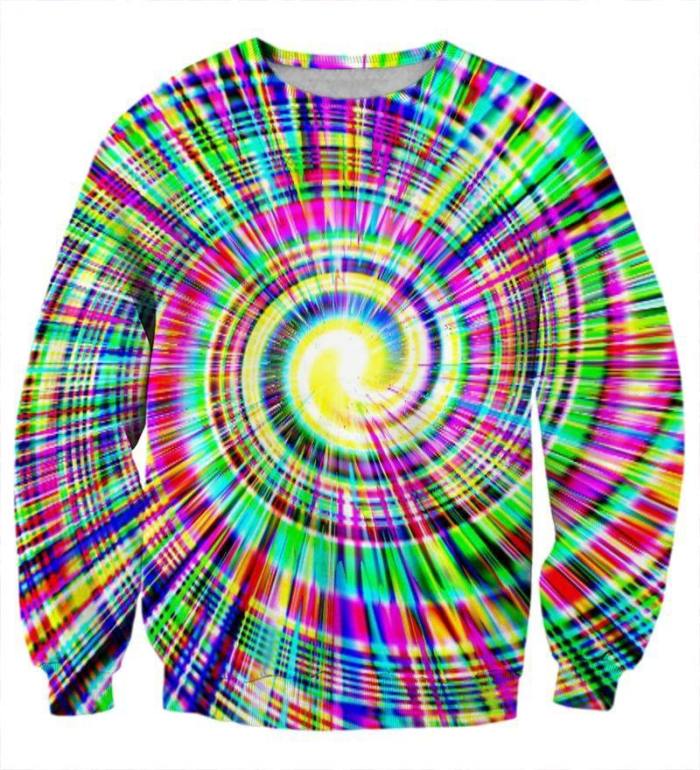 Hypnotic Color Hole Sweatshirt/Hoodie