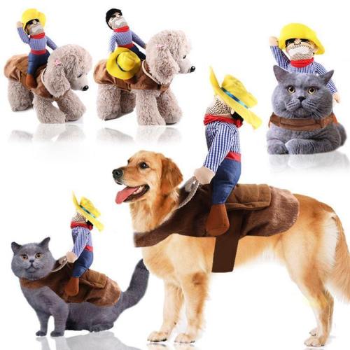 Dog Cosplay Clothes Cat Pet Supplies Pet Riding Equipment Pets Halloween Costumes