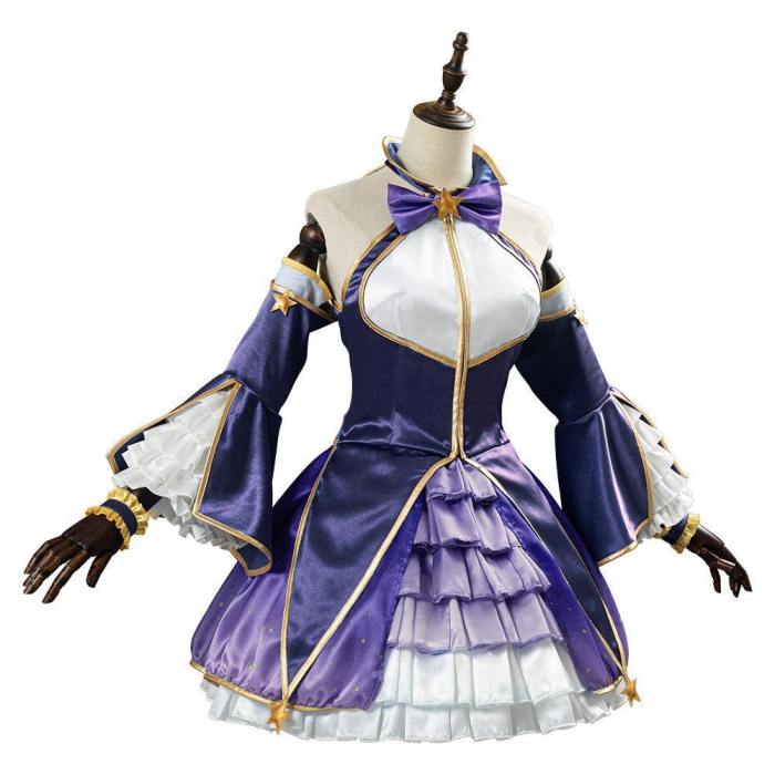 Princess Connect! Re:Dive Hatsune Women Uniform Outfit Halloween Carnival Costume Cosplay Costume