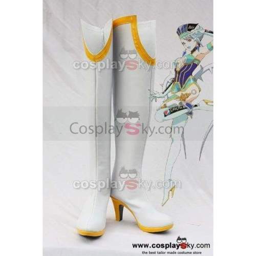 Tiger & Bunny Blue Rose Karina Lyle Cosplay Shoes Boots