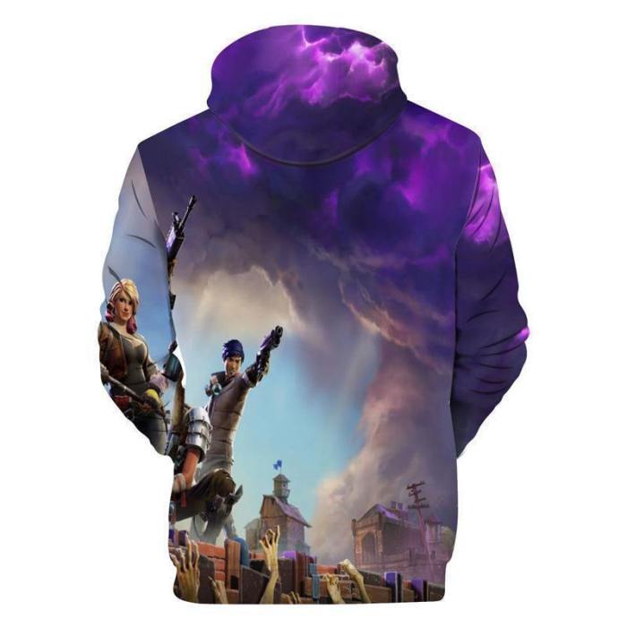 Fortnite Sweatshirt Llama Hoodie Unisex Pullover