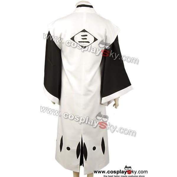 Bleach 3Rd Division Captain Ichimaru Gin Cosplay Costume