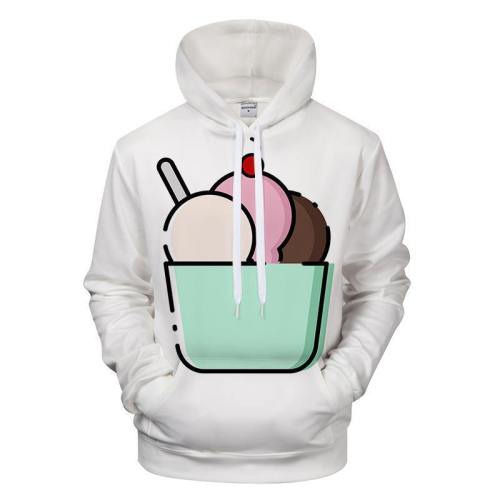 Bowl Of Ice Cream 3D - Sweatshirt, Hoodie, Pullover