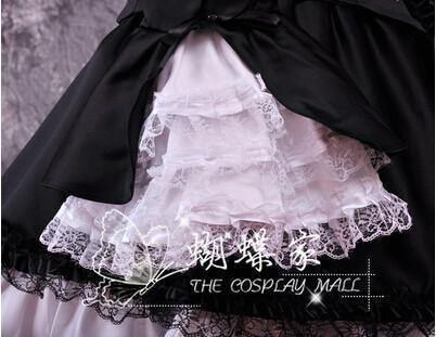 Fate/Hellow Black Saber Cosplay Dress/Costume