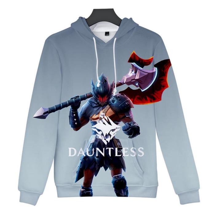 Unisex Youth 3D Dauntless Game Printed Hooded Sweatshirt