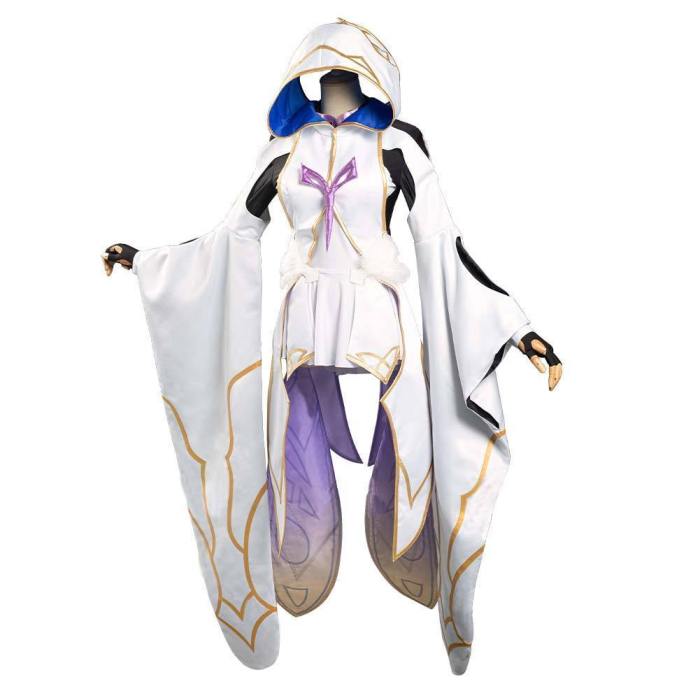 Fate/Grand Order Fgo Merlin Women Dress Outfits Halloween Carnival Suit Cosplay Costume