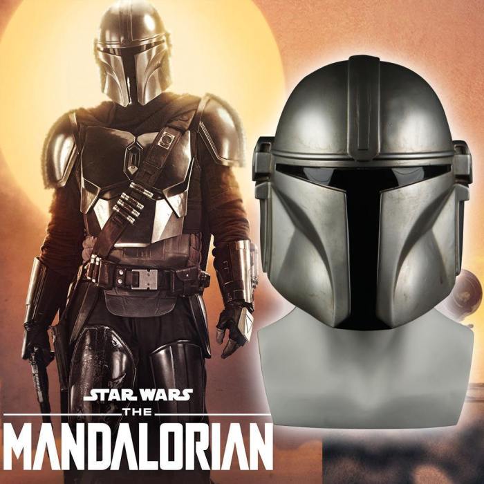 Star Wars Helmet The Mandalorian Cosplay Mask Pedro Pascal Mandalorian Soldier Warrior Pvc Helmet Prop