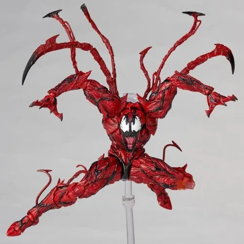 Marvel Red Venom Carnage Amazing Spiderman Bjd Action Figure Model Toy