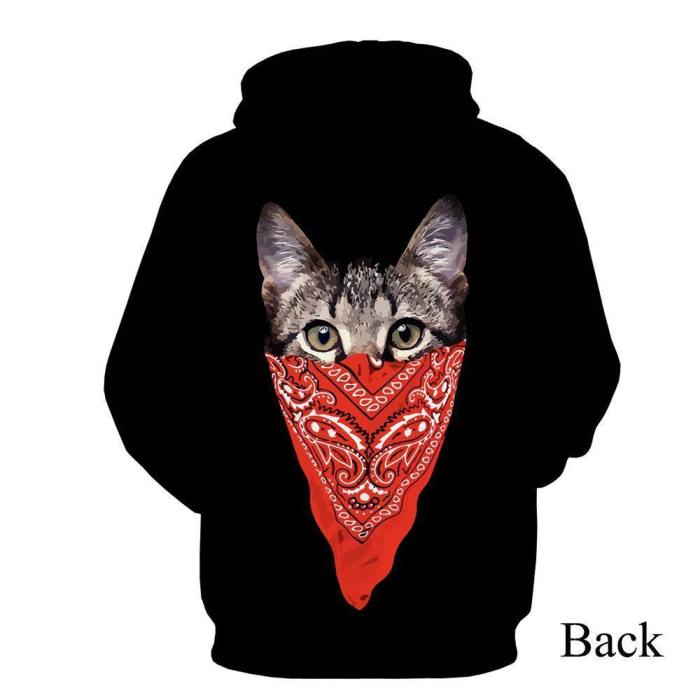 Cute And Funny Cat 3D Shirt And Hoodie