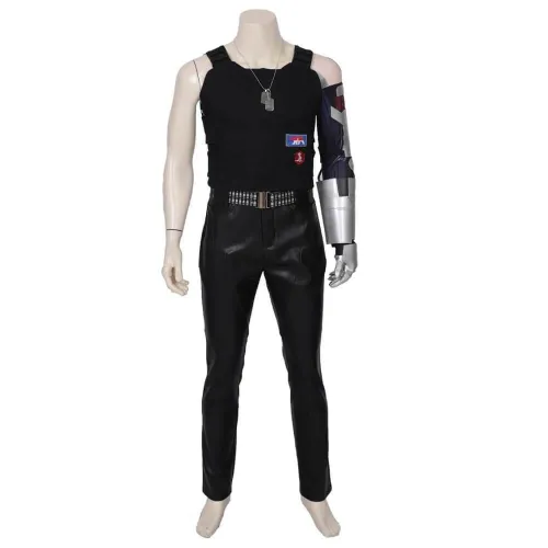 Cyberpunk  Johnny Silverhand Costume Full Set Halloween Cosplay Suit