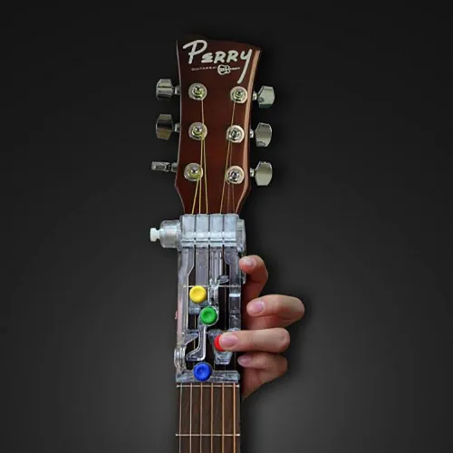 Guitar Learning System & Teaching Aid With True Tune Chromatic Tuner