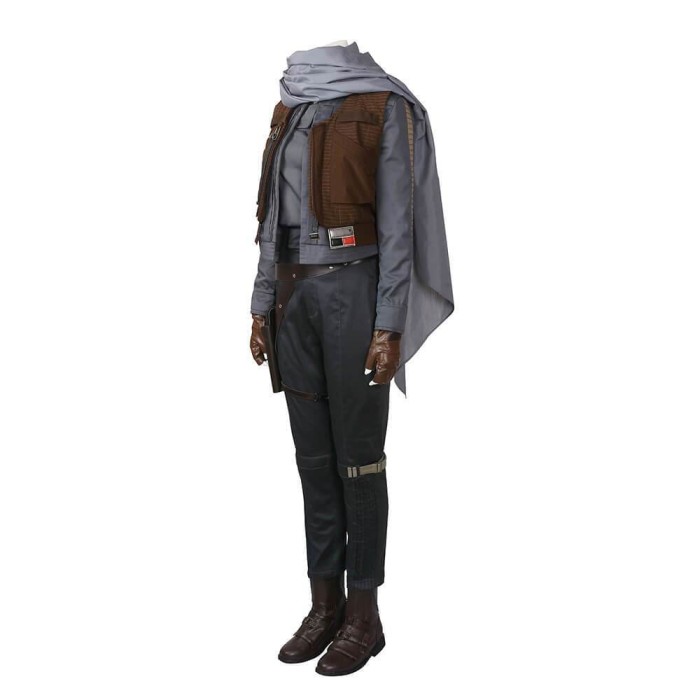 Rogue One: A Star Wars Story Jyn Erso Costume Halloween Cosplay Costume Adult Suit