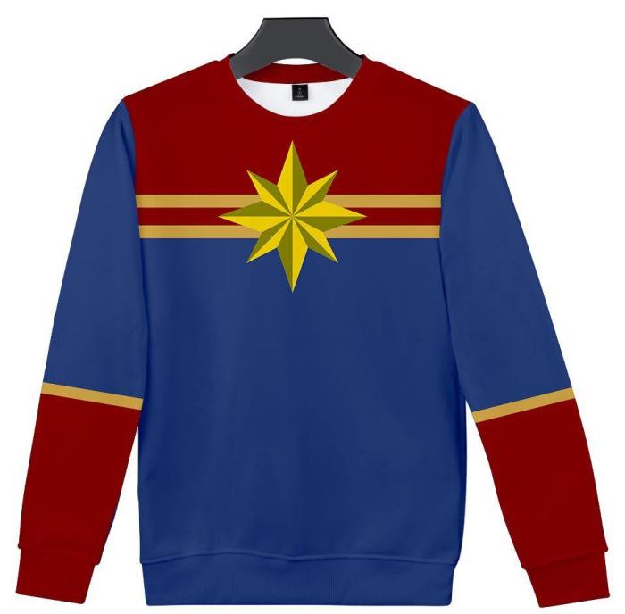 Captain Marvel Sweatshirt - Carol Danvers Sweatshirt