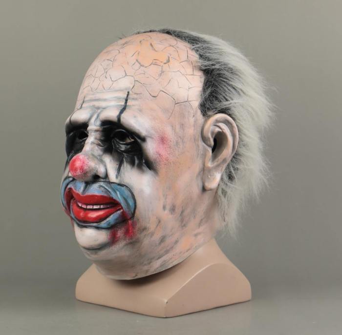 Dead By Daylight The Clown Kenneth Chase Mask Trapper Halloween Joker Mask Props