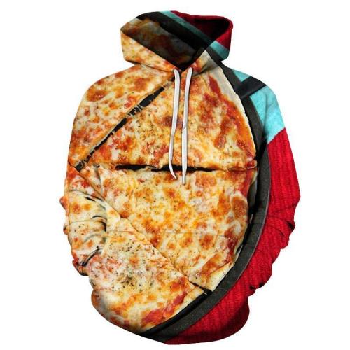 Cheesy Pizza 3D - Sweatshirt, Hoodie, Pullover