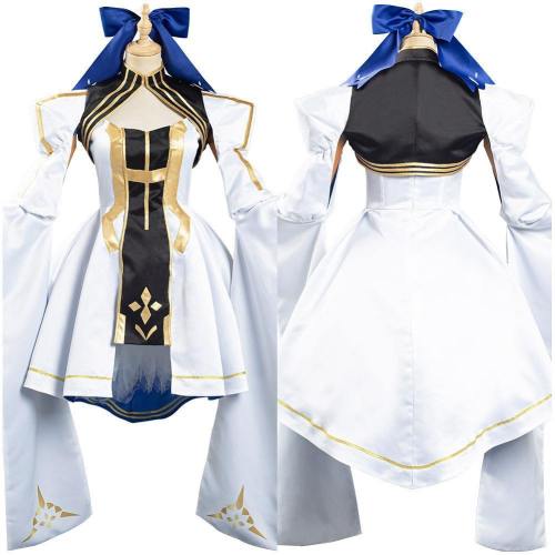 Fate/Grand Order Fgo Altria Pendragon Dress Outfits Halloween Carnival Suit Cosplay Costume
