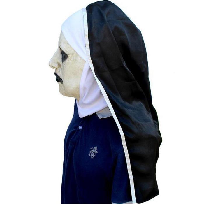 The Conjuring 2 The Nun Halloween Horror Helmet Cosplay Accessories