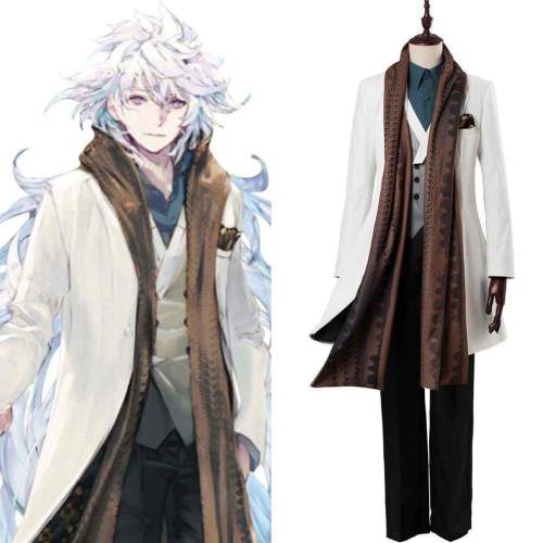 Fate/Grand Order Merlin Cosplay Costume Fgo Third Anniversary Outfit