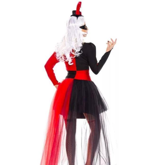 Halloween Women Joker Sexy Dress Costume