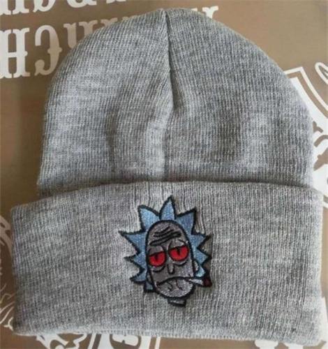 Rick And Morty Beanie Winter Ski Warm Hat Cap Xmas Costumes Gifts