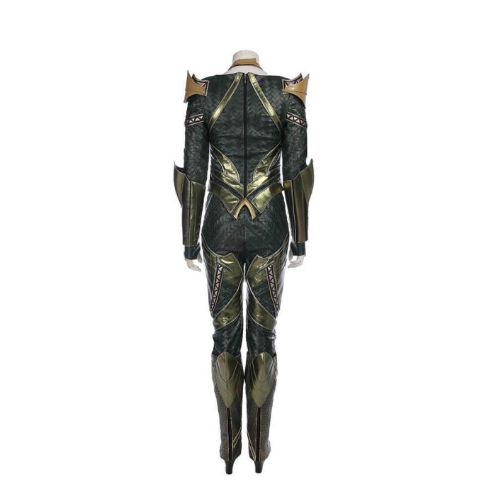 Dc Justice League Aquaman Mera Costume Halloween Cosplay Suit (Full Set Custom Made)
