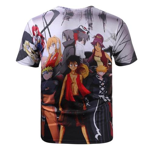 One Piece T-Shirt - Monkey D Luffy Tee 3D Print T-Shirt Csso035